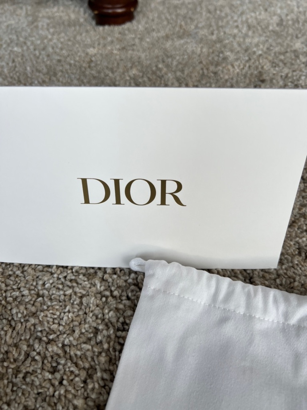 Dior White Cushion Powder Puffs & Miss Dior Sample New - Picture 7 of 7